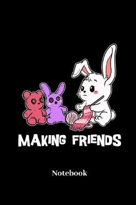 Book cover for Making Friends Notebook