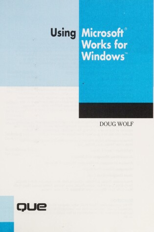 Cover of Using Microsoft WORD for Windows