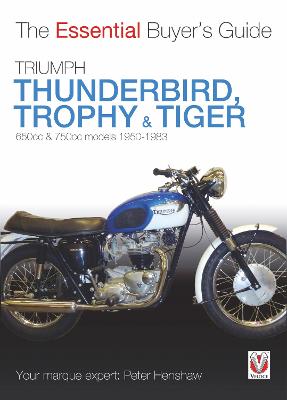 Book cover for Triumph Thunderbird, Trophy & Tiger