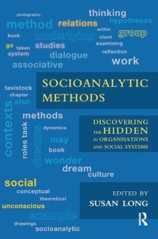 Cover of Socioanalytic Methods