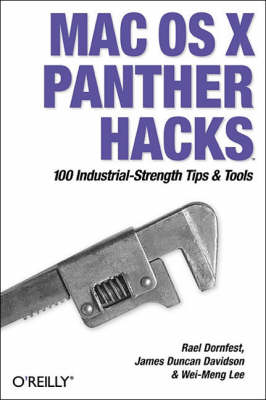 Book cover for Mac OS X Panther Hacks 2e