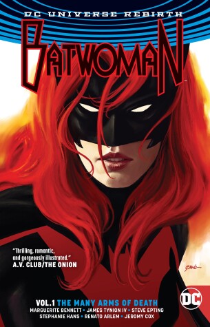 Book cover for Batwoman Vol. 1: The Many Arms of Death (Rebirth)