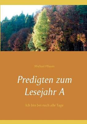 Book cover for Predigten zum Lesejahr A