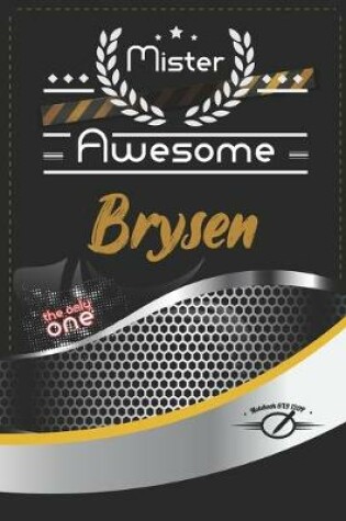 Cover of Mister Awesome Brysen Journal
