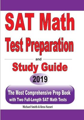 Book cover for SAT Math Test Preparation and study guide