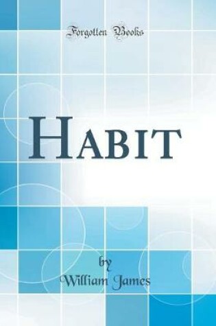 Cover of Habit (Classic Reprint)