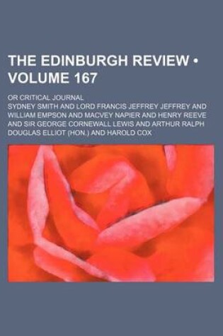 Cover of The Edinburgh Review (Volume 167); Or Critical Journal