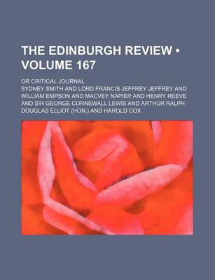 Book cover for The Edinburgh Review (Volume 167); Or Critical Journal