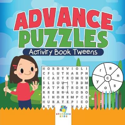 Book cover for Advance Puzzles Activity Book Tweens