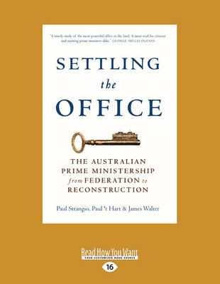 Book cover for Settling the Office