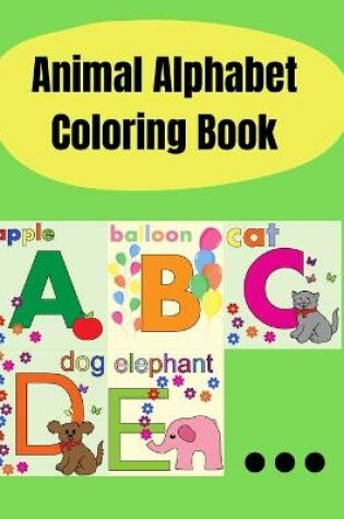 Cover of Animal Alphabet Coloring Book