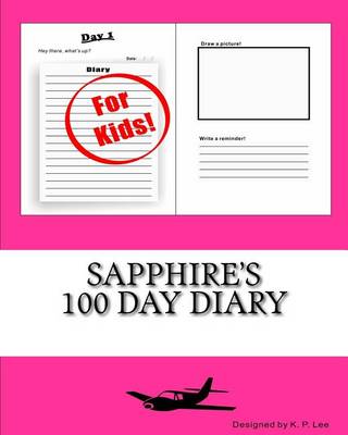 Book cover for Sapphire's 100 Day Diary