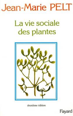 Book cover for La Vie Sociale Des Plantes