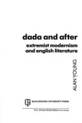 Cover of Dada and After