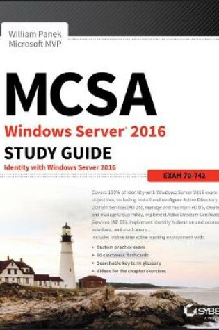 Cover of MCSA Windows Server 2016 Study Guide: Exam 70-742