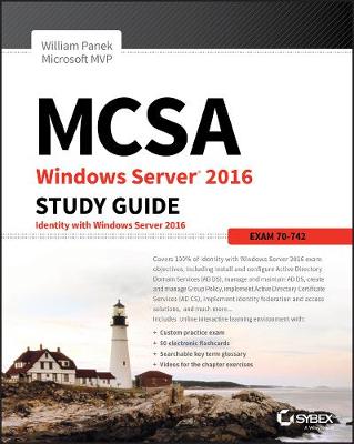 Book cover for MCSA Windows Server 2016 Study Guide: Exam 70-742