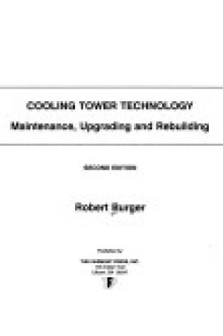 Cover of Cooling Tower Technology