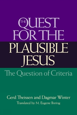 Book cover for The Quest for the Plausible Jesus