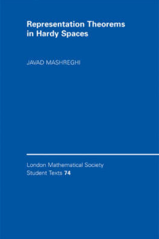 Cover of Representation Theorems in Hardy Spaces