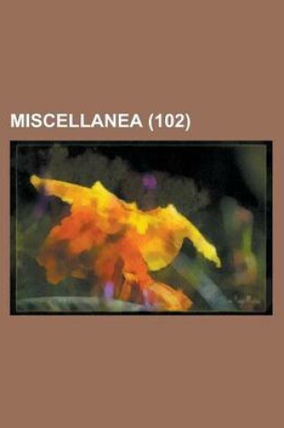 Cover of Miscellanea (102)