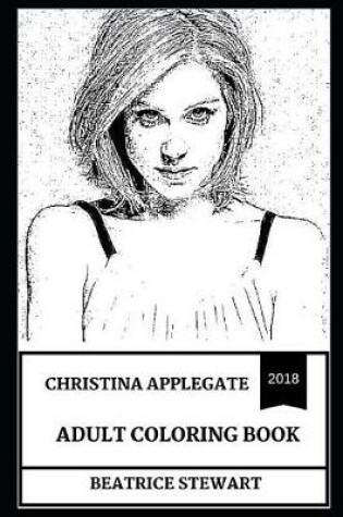 Cover of Christina Applegate Adult Coloring Book