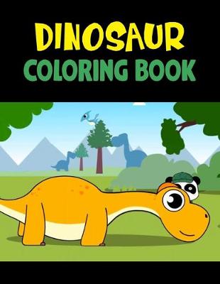 Book cover for Dinosaur Coloring Book