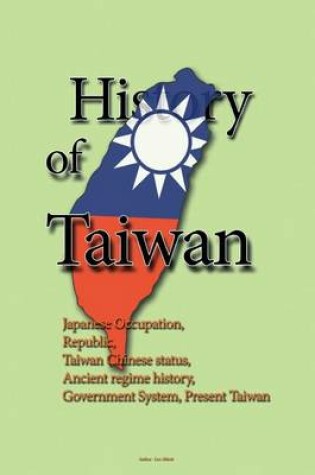 Cover of History of Taiwan