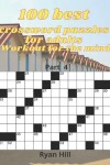 Book cover for 100 best crossword puzzles for adults