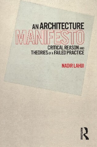 Cover of An Architecture Manifesto