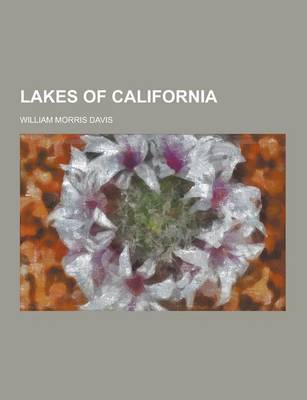 Book cover for Lakes of California