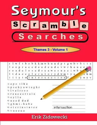 Book cover for Seymour's Scramble Searches - Themes 3 - Volume 1