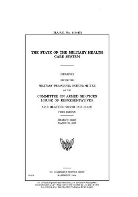 Book cover for The state of the military health care system