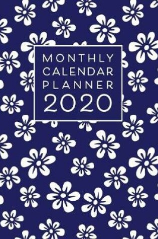 Cover of Monthly Calendar Planner 2020