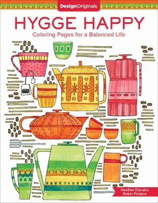 Book cover for Hygge Happy Coloring Book