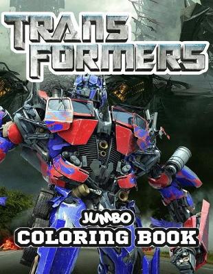 Book cover for Transformers Jumbo Coloring Book