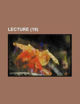 Book cover for Lecture (19)