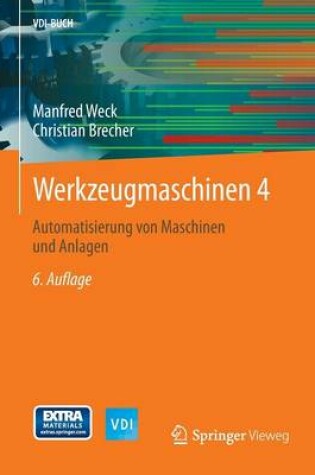 Cover of Werkzeugmaschinen 4