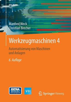 Cover of Werkzeugmaschinen 4