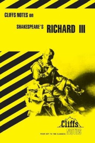 Cover of Notes on Shakespeare's "King Richard III"