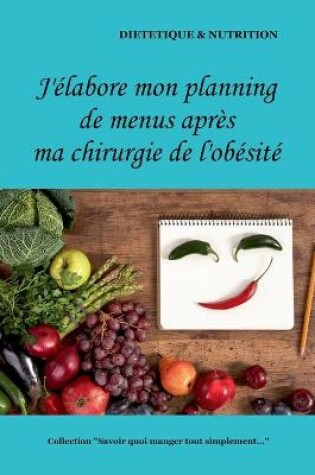 Cover of J'élabore mon planning de menus après ma chirurgie de l'obésité