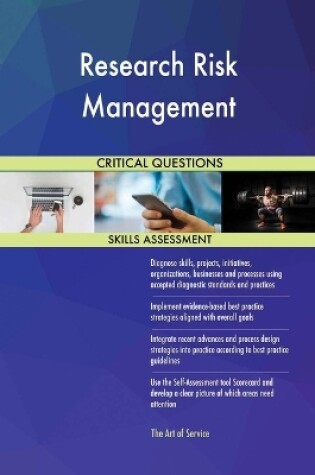 Cover of Research Risk Management Critical Questions Skills Assessment