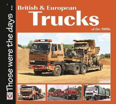 Book cover for British and European Trucks of the 1980s