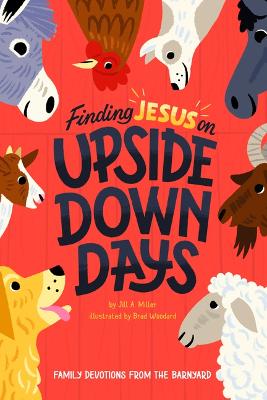 Book cover for Finding Jesus on Upside Down Days