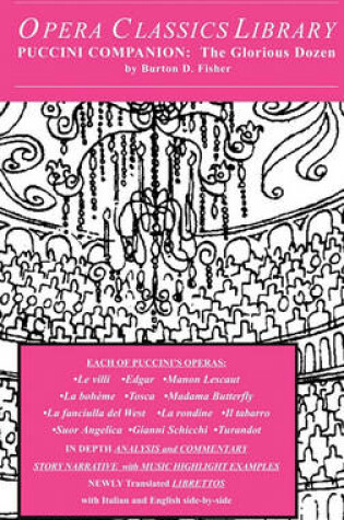 Cover of Opera Classics Library Puccini Companion