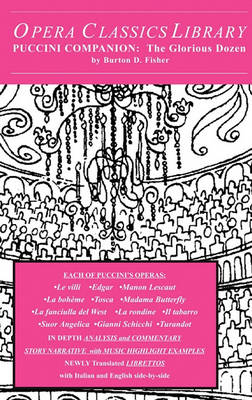 Cover of Opera Classics Library Puccini Companion