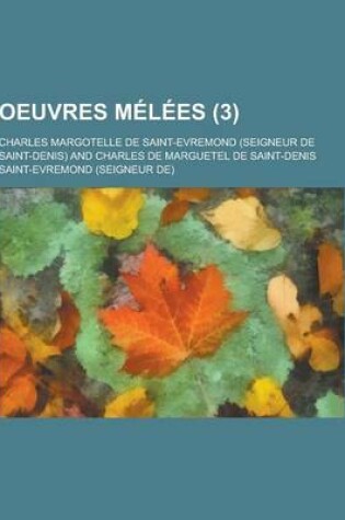 Cover of Oeuvres Melees (3 )