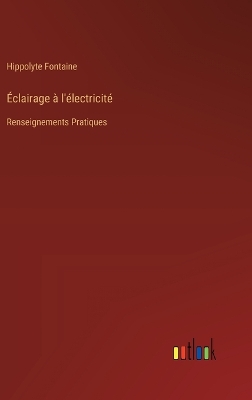 Book cover for �clairage � l'�lectricit�