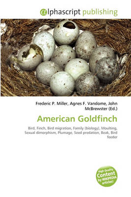 Book cover for American Goldfinch