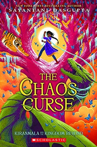 Cover of The Chaos Curse (Kiranmala and the Kingdom Beyond #3)