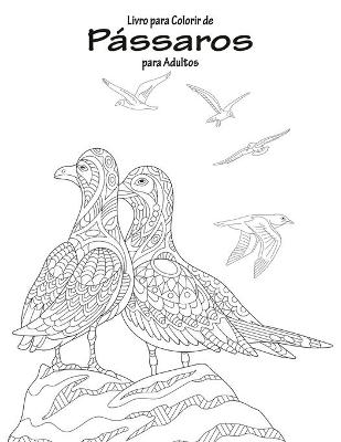 Book cover for Livro para Colorir de Pássaros para Adultos 1